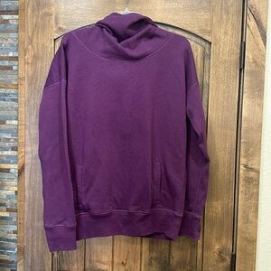 Zyia Active Oh So Soft Plum Hoodie
